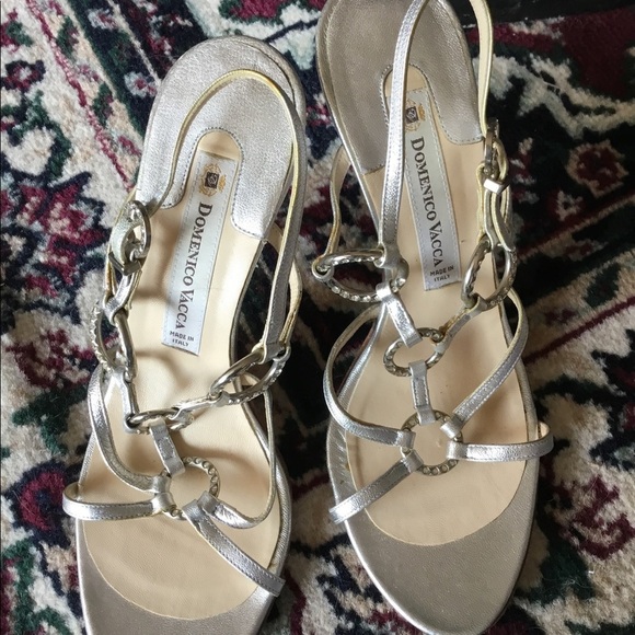 Domenico Vacca Silver jewelled sandals - Picture 3 of 7